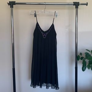 Black tank dress